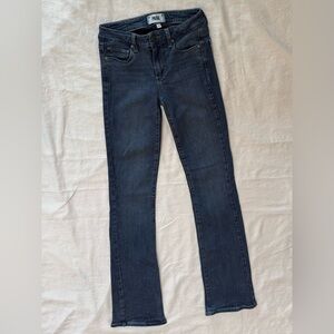PAIGE Women's Dark Blue Skinny Jeans
